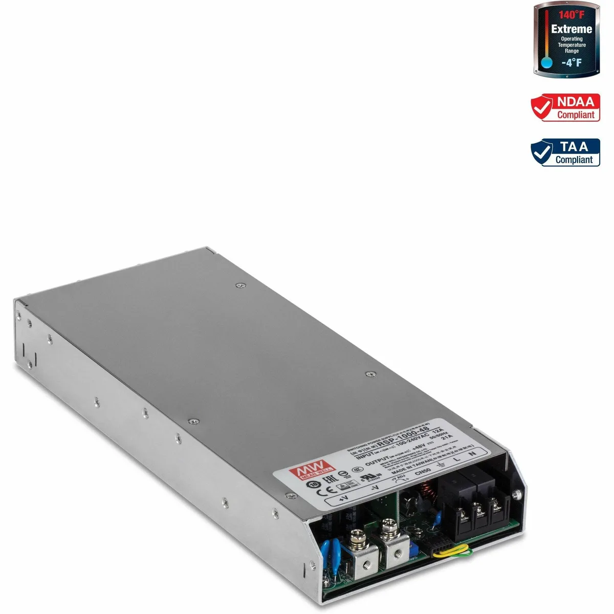 TRENDnet TRENDnet TI-RSP100048 1000W 48V DC 21A server power supply — tuotekuva