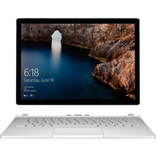Microsoft Microsoft Surface Book 1 13.5" Intel Core i7-6600U 2.6GHz 256GB 8GB Silver — foto del prodotto