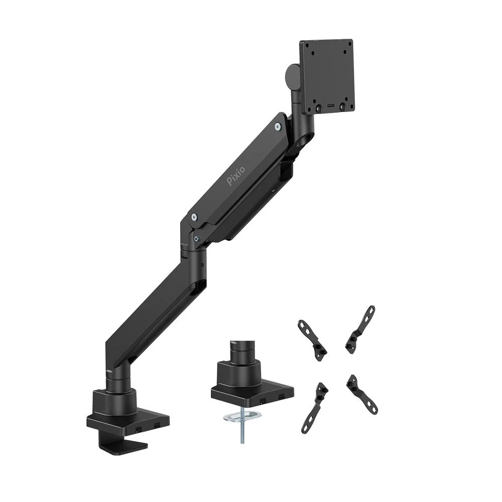 Pixio Pixio PS2S Titan Black monitor arm 57in 59.4lbs — 제품 사진