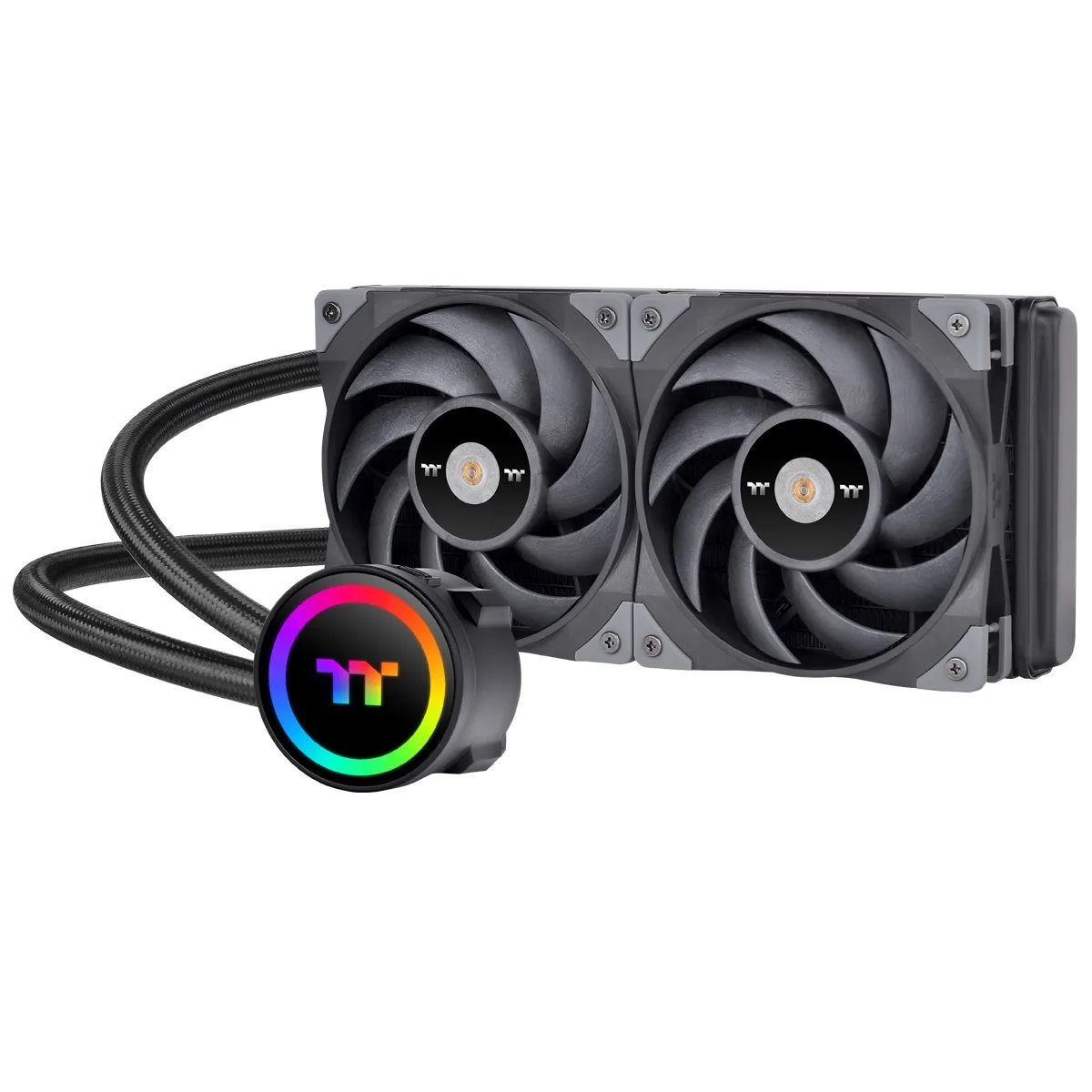 Thermaltake Thermaltake TOUGHLIQUID 240 ARGB liquid cooler CL-W319-PL12BL-B — 제품 사진