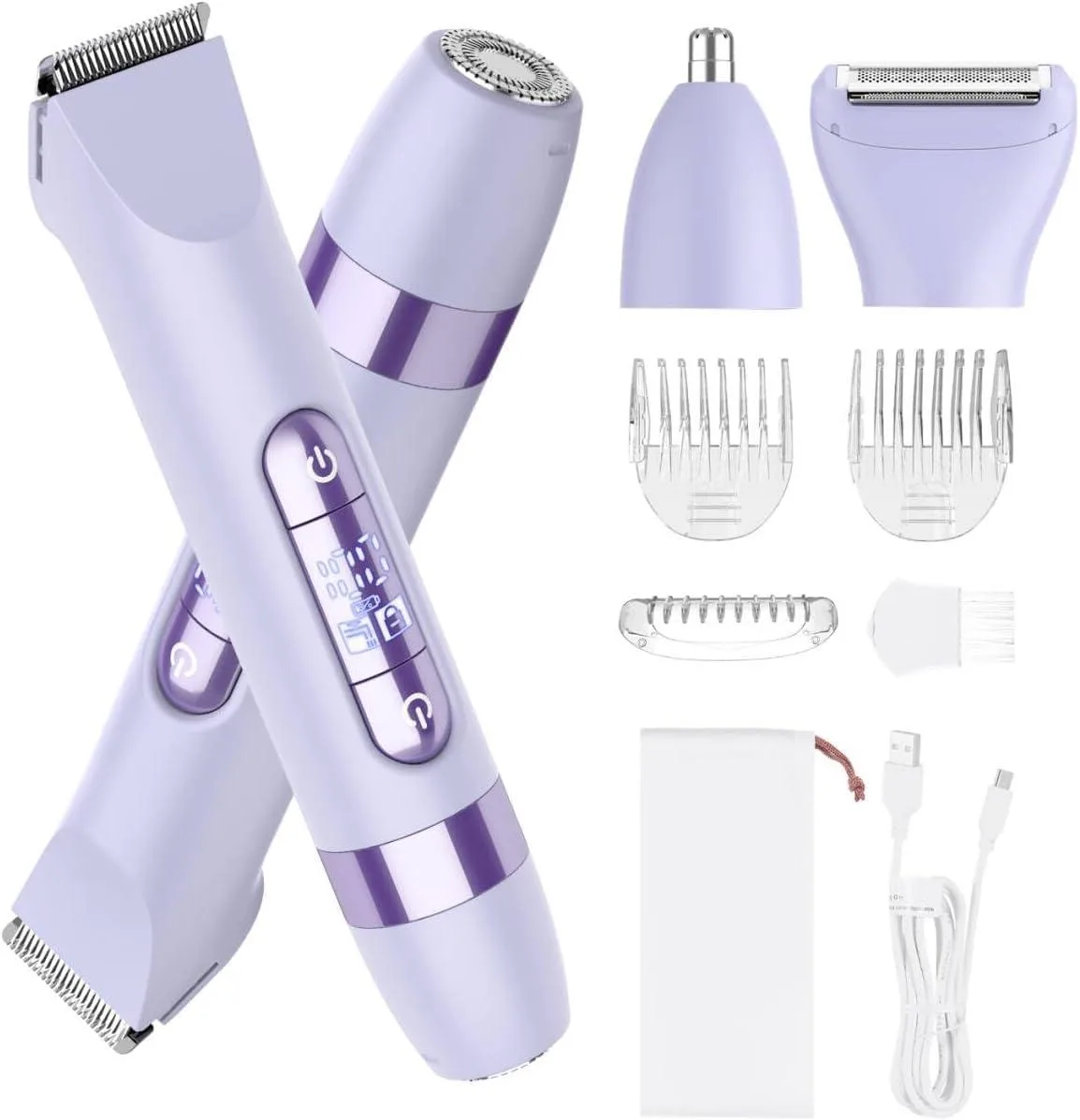  Hatteker HT-596 4-in-1 shavers for women — product photo