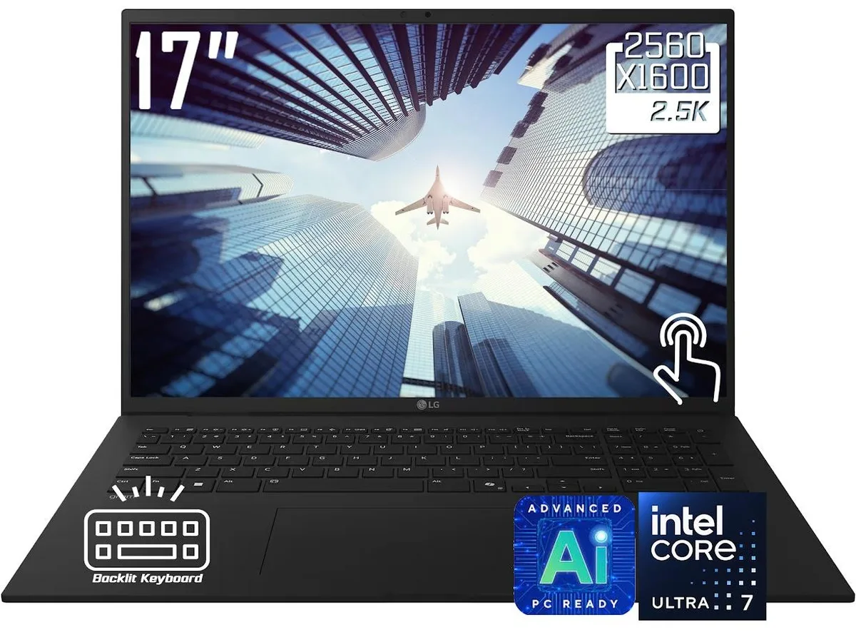 LG Electronics LG Gram Business AI Laptop 17" Touchscreen Core Ultra 7 258V 32GB 1TB — صورة المنتج