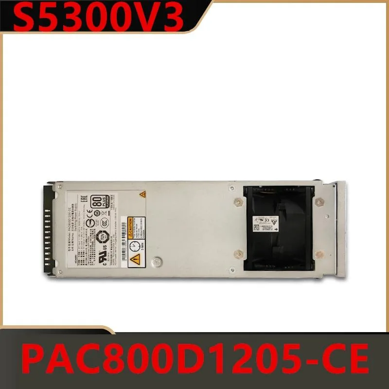 Rectangular ATX power supply unit with matte black finish and cooling fan grille