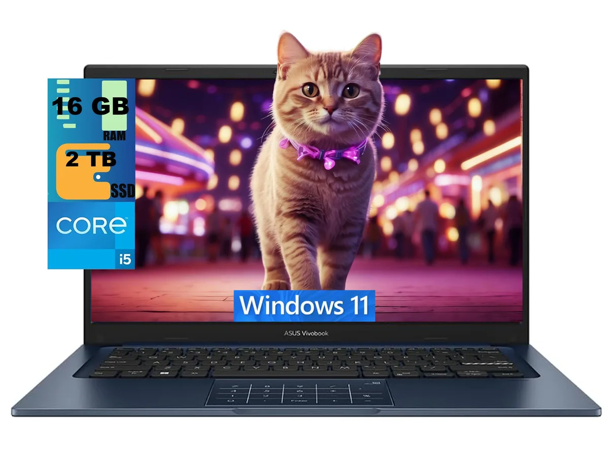 ASUS ASUS Vivobook 14 Blue i5-1334U 16GB 2TB laptop — photo du produit