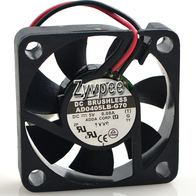 Zyvpee Zyvpee ADDA AD0405MB-G70 40*10mm 5V 0.11A 2-pin case fan — foto produk