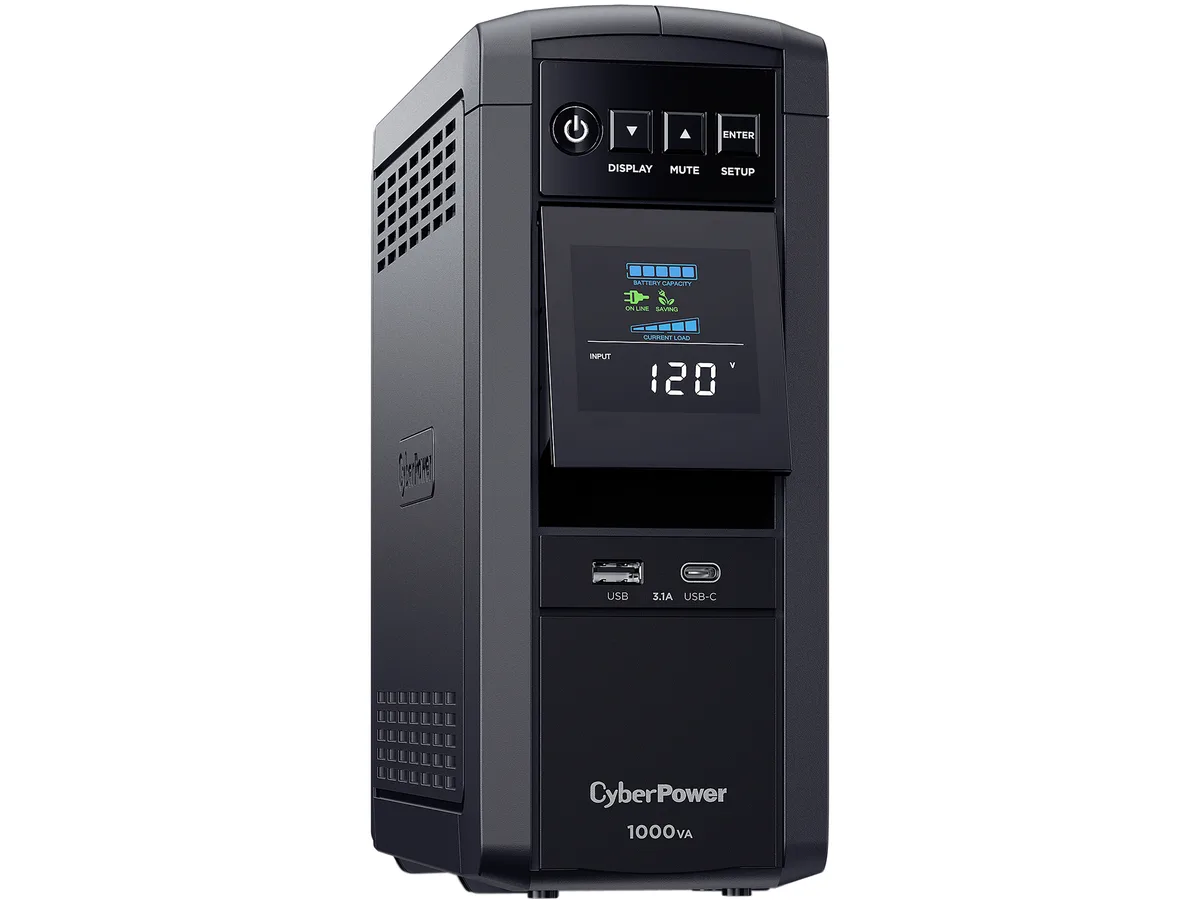 CyberPower CyberPower CP1000PFCLCD UPS 1000VA 600W 120V 10 Outlets Sine Wave — produktfoto