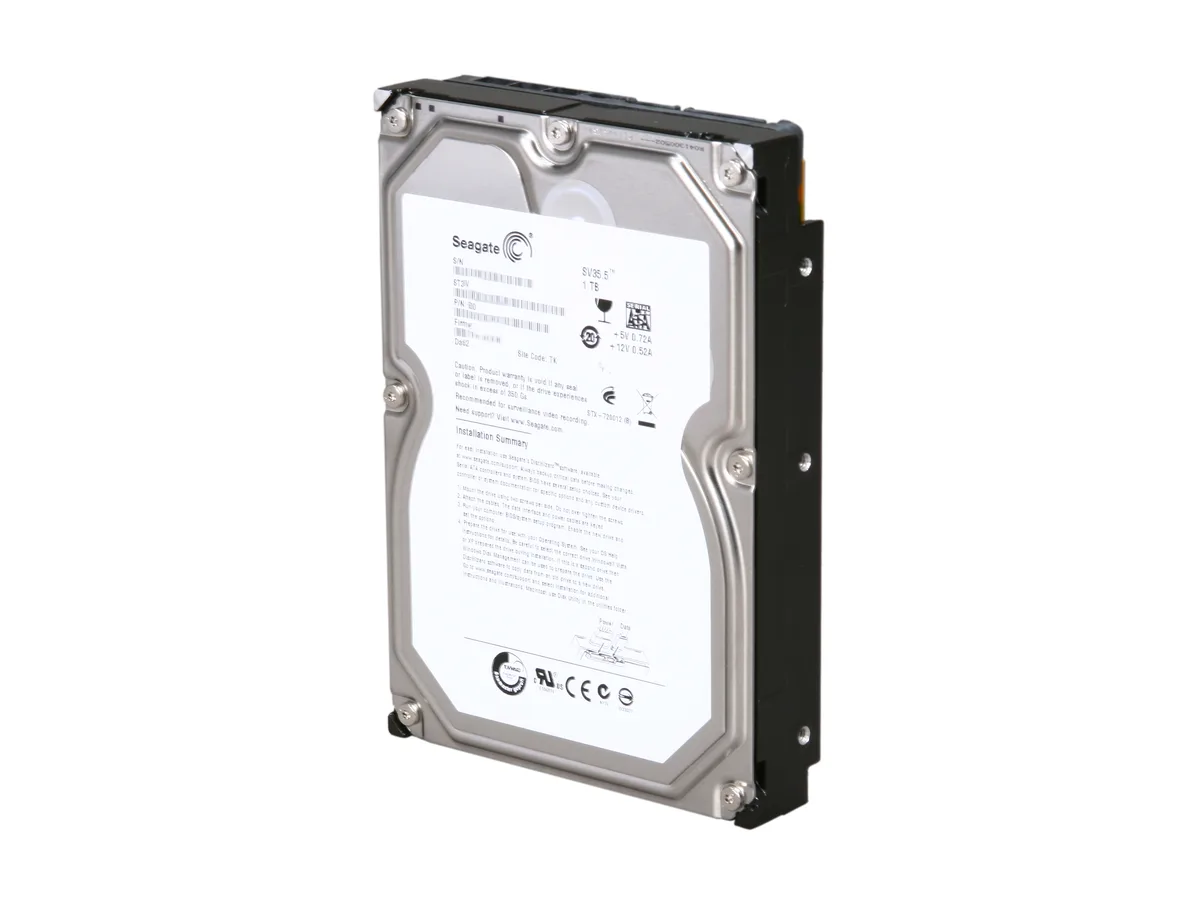Seagate Seagate SV35.5 ST31000525SV 1TB 7200 RPM 32MB SATA 3.0Gb/s internal hard drive — termékfotó