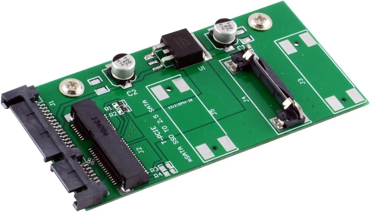 JacobsParts Inc. JacobsParts Protronix mSATA 50mm to 2.5" SATA Adapter — 제품 사진