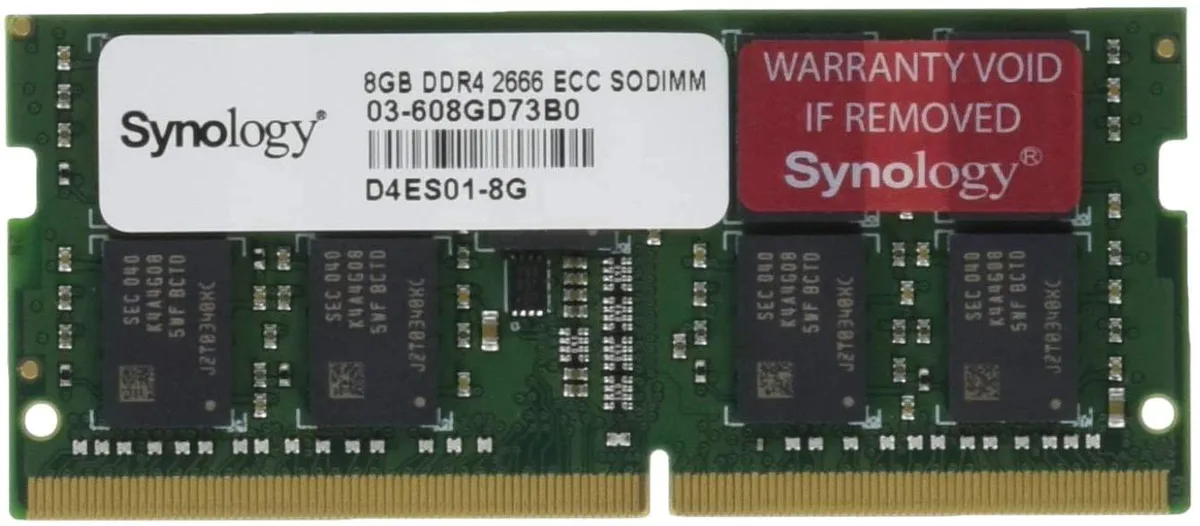 Synology Inc. Synology Inc. D4ES01-8G 8 GB NAS RAM — product photo