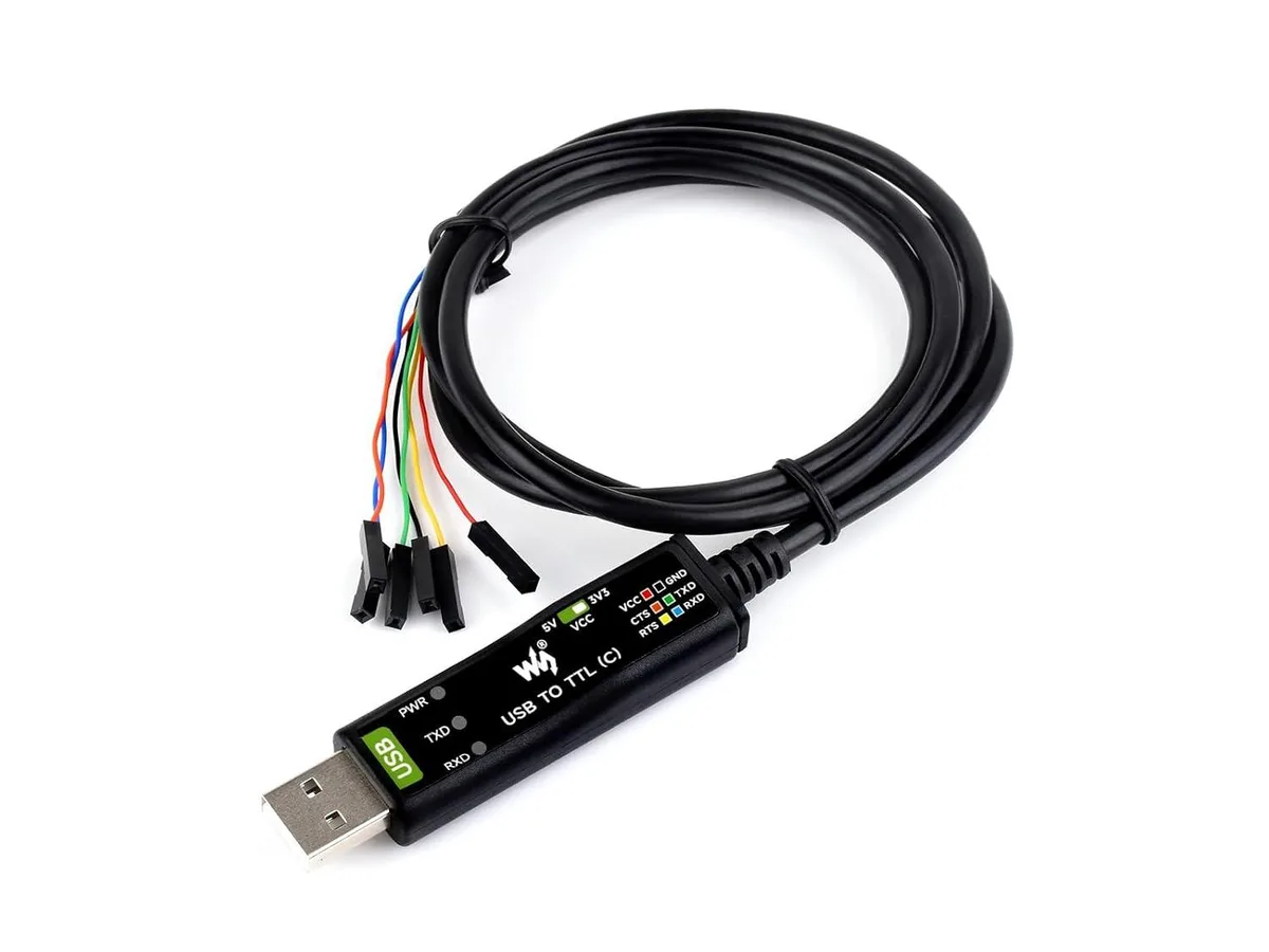 LORDWORLD LORDWORLD USB to TTL (C) Adapter Cable FT232RNL 3.3V/5V — 商品照片