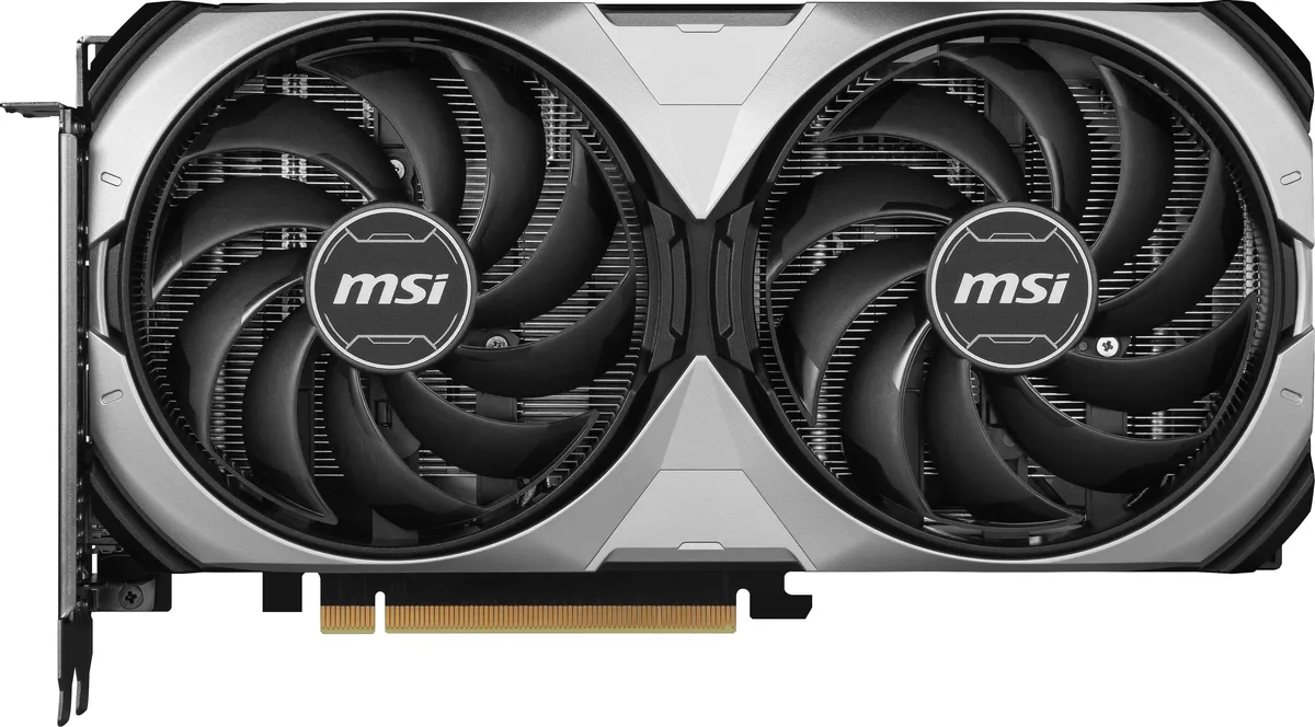 MSI MSI RTX 4070 VENTUS 2X E1 12G OC graphics card — photo du produit