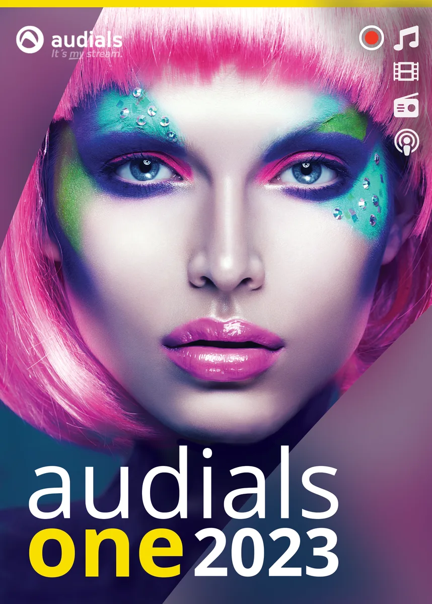 Audials AG Audials AG ADONE2023 One 2023 Audio &amp; Video Software Download — fotografia produktu
