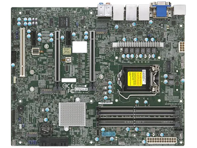 Supermicro Supermicro MBD-X12SCA-5F-O server motherboard LGA 1200 Intel W580 — produktfoto