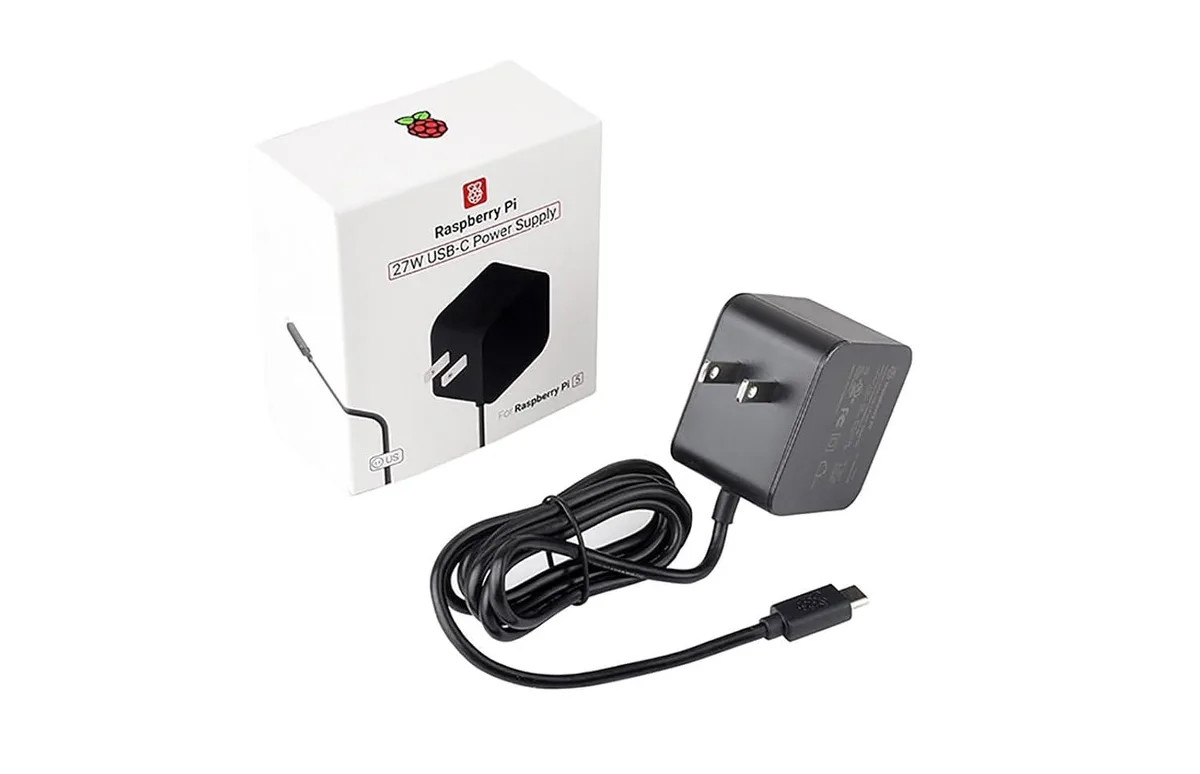 LORDWORLD LORDWORLD 27W USB-C Power Supply 5.1V/5A 1.2m Black — ภาพสินค้า