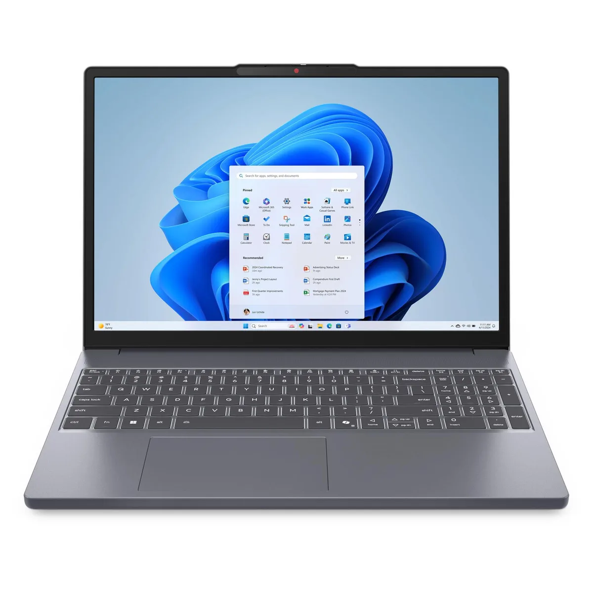 Lenovo Lenovo IdeaPad Slim 3 15.3" Touch Ryzen 5 8540U 8GB 512GB — photo du produit