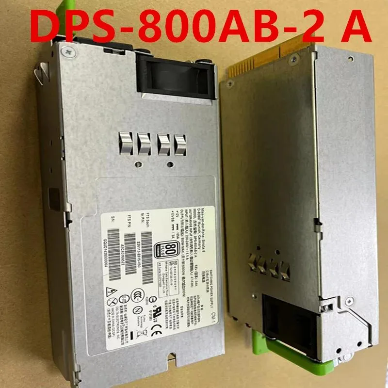 KHACHIMO 800W ATX power supply unit, matte black finish, cooling fan visible