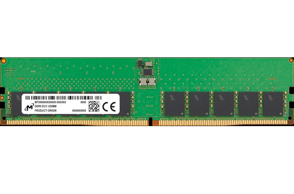 Crucial Crucial MTC20C2085S1EC48BA1R 32GB DDR5 4800 CL40 ECC UDIMM server RAM — 商品写真