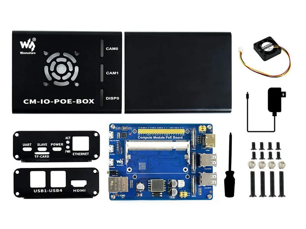 LORDWORLD LORDWORLD PoE Expansion Board Kit for CM3/CM3+/CM3L/CM3+L — 제품 사진