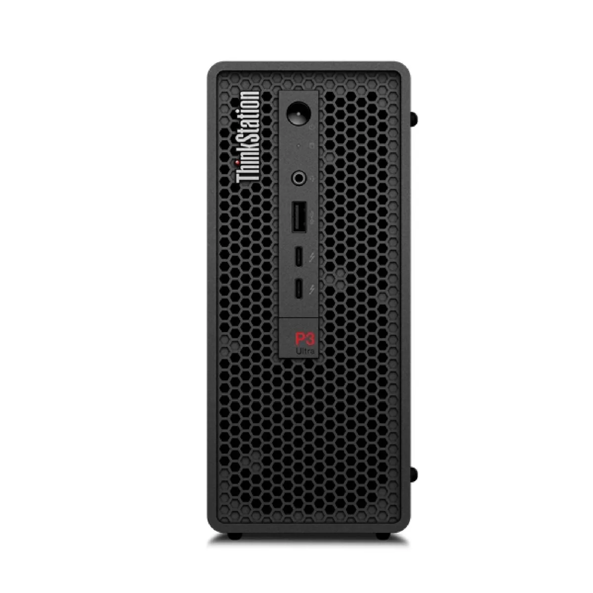 Compact black small form factor desktop workstation