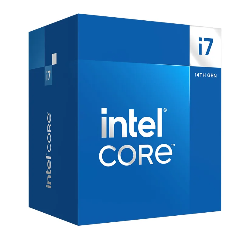 Intel Intel Core i7-14700 20-Core (8P+12E) LGA 1700 65W desktop processor BX8071514700 — product photo