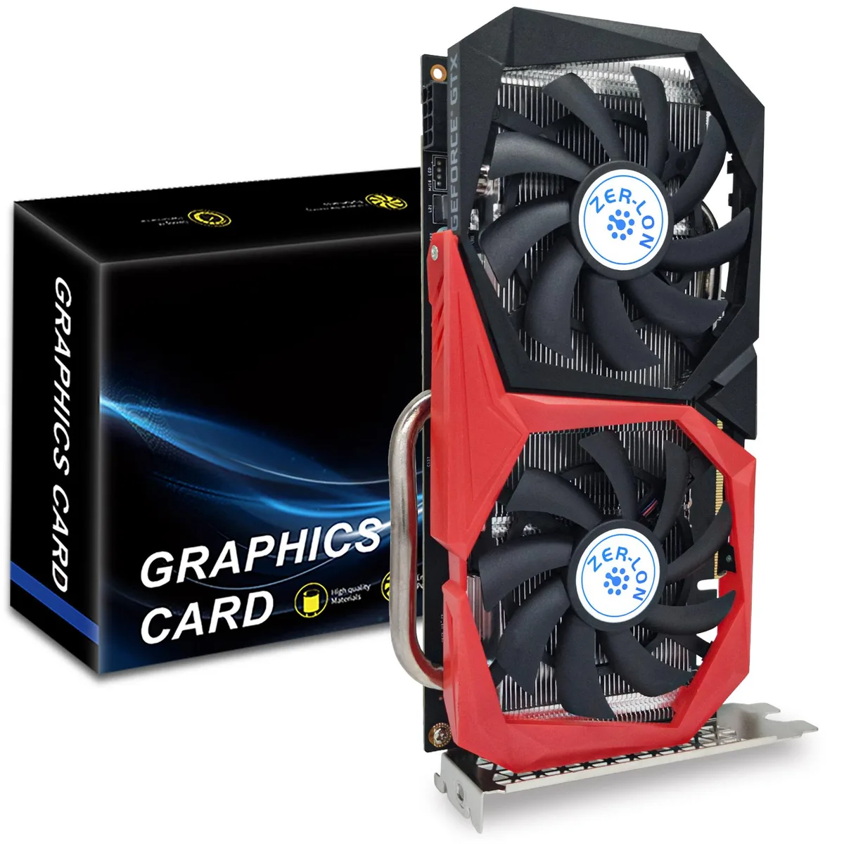ZER LON ZER LON GeForce GTX 1660 Super 6GB Dual Freeze graphics card — 商品写真