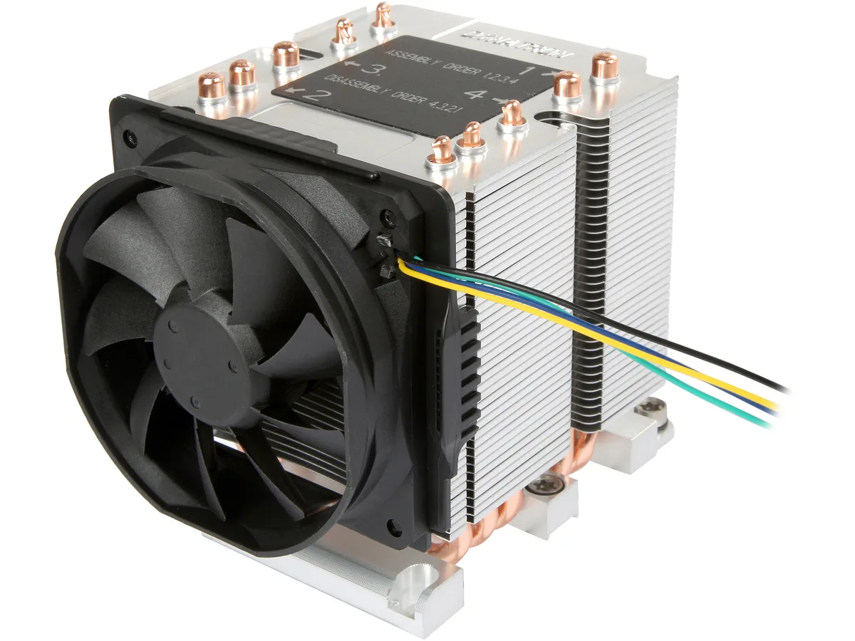 Dynatron Dynatron B11 CPU cooler LGA 3647 80mm PWM 205W — fotografia produktu