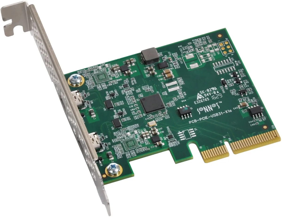 Corn Electronics Corn Electronics USB 3.1 Two-Port 10Gb PCIe Card — ภาพสินค้า