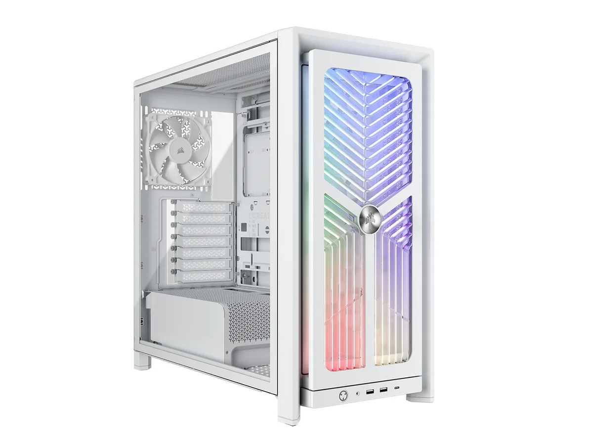 Corsair Corsair FRAME 4000X RS CC-9011303-WW White PC case — produktfoto