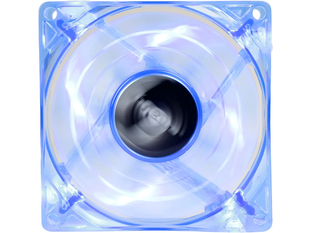 BGears BGears b-PWM 80 Blue 80mm case fan 500-4000 RPM 78 CFM 37 dBA 2 Ball — produktfoto