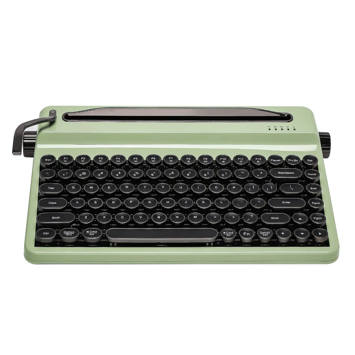 YUNZII YUNZII QL75 Wireless Mechanical Keyboard Green Cocoa Cream V2 Switch — product photo