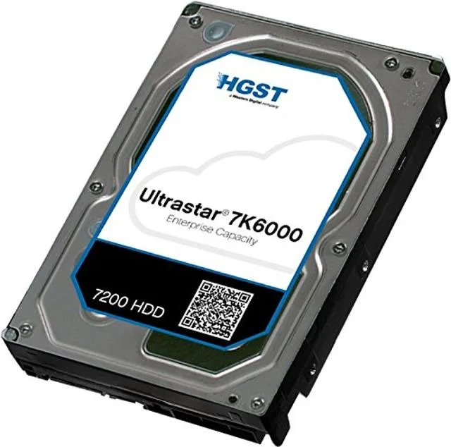 HGST HGST Ultrastar 7K6000 2TB 3.5" 7200 RPM SATA 128MB internal hard drive — תמונת המוצר