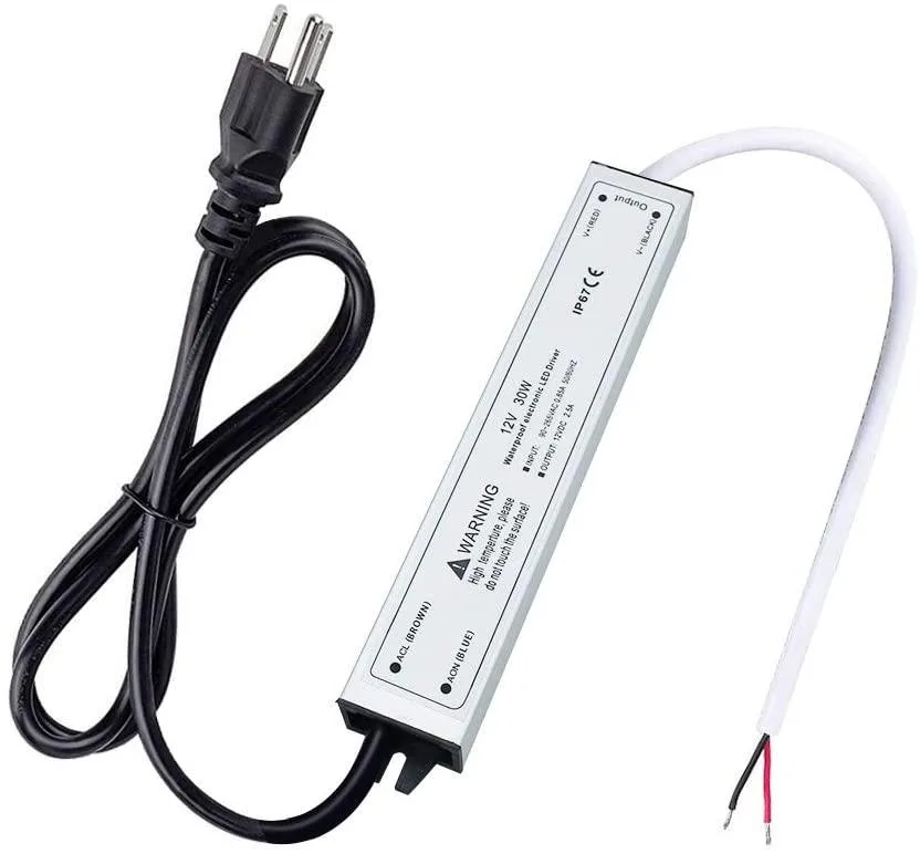 myVolts myVolts 30W IP67 12V 2.5A Power Supply — photo du produit