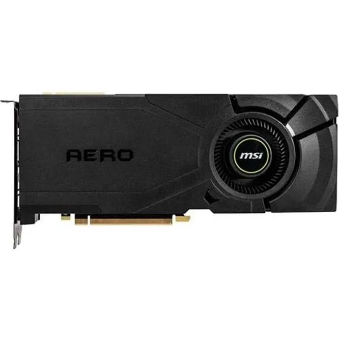 MSI MSI GeForce RTX 2080 Super Aero 8GB GDDR6 graphics card — product photo