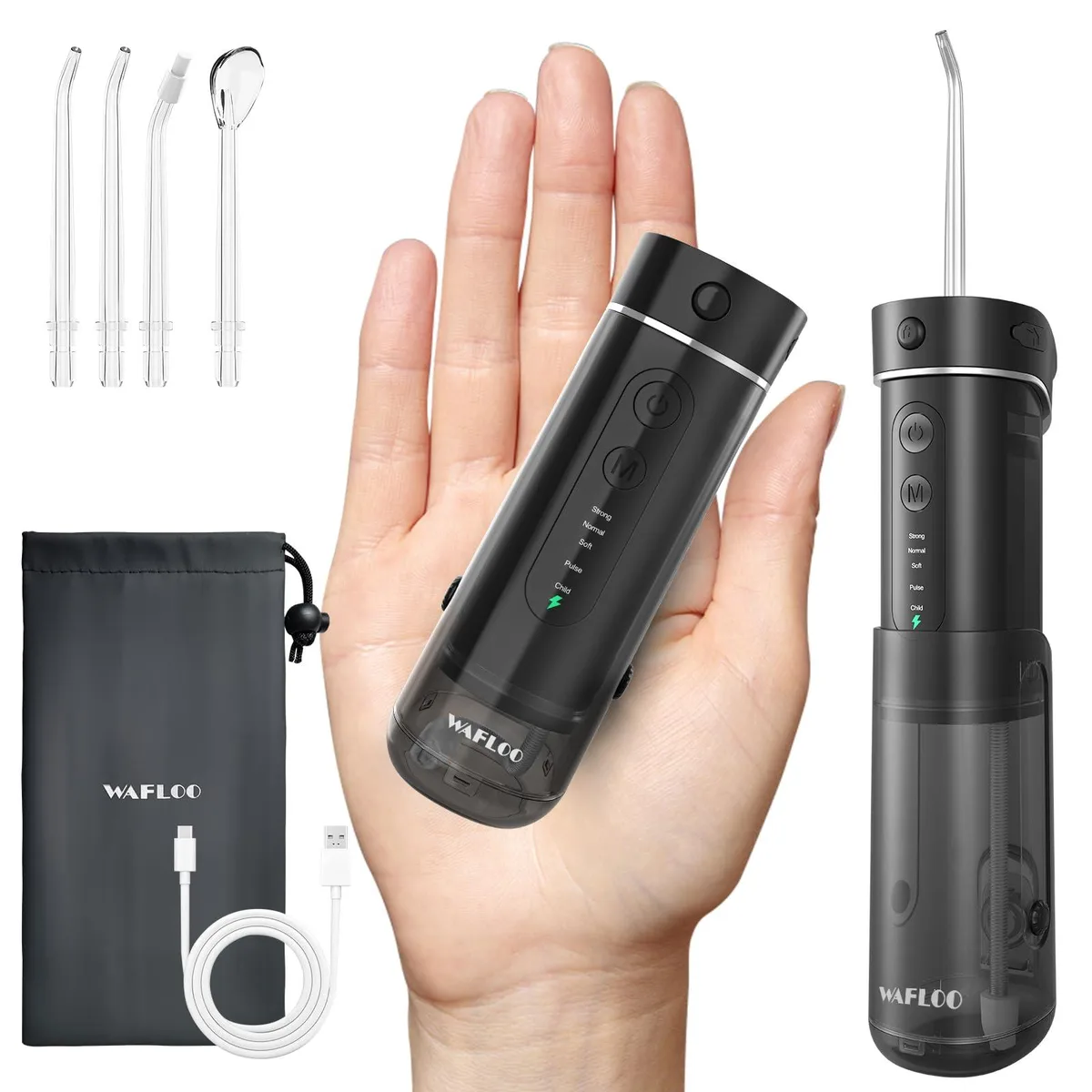  Waterpik Y826 Oral Care 5.7in .34kg 1400-1800 pulses/min 30-day battery — foto produk