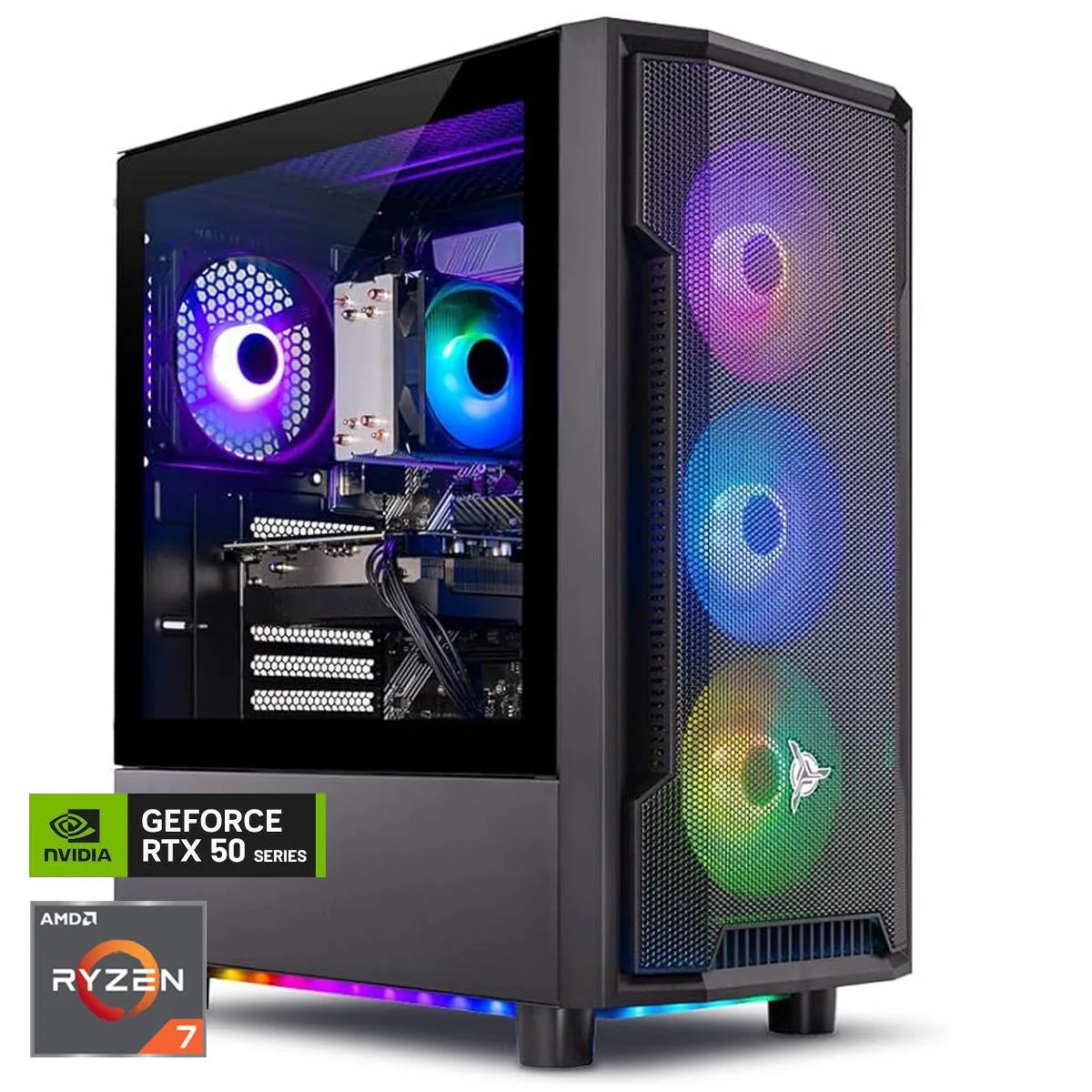 Skytech Skytech ST-SHADOW4-2744-B-AL gaming PC Ryzen 7 5700 RTX 5060 Ti 8GB 1TB NVMe 16GB DDR4 — product photo