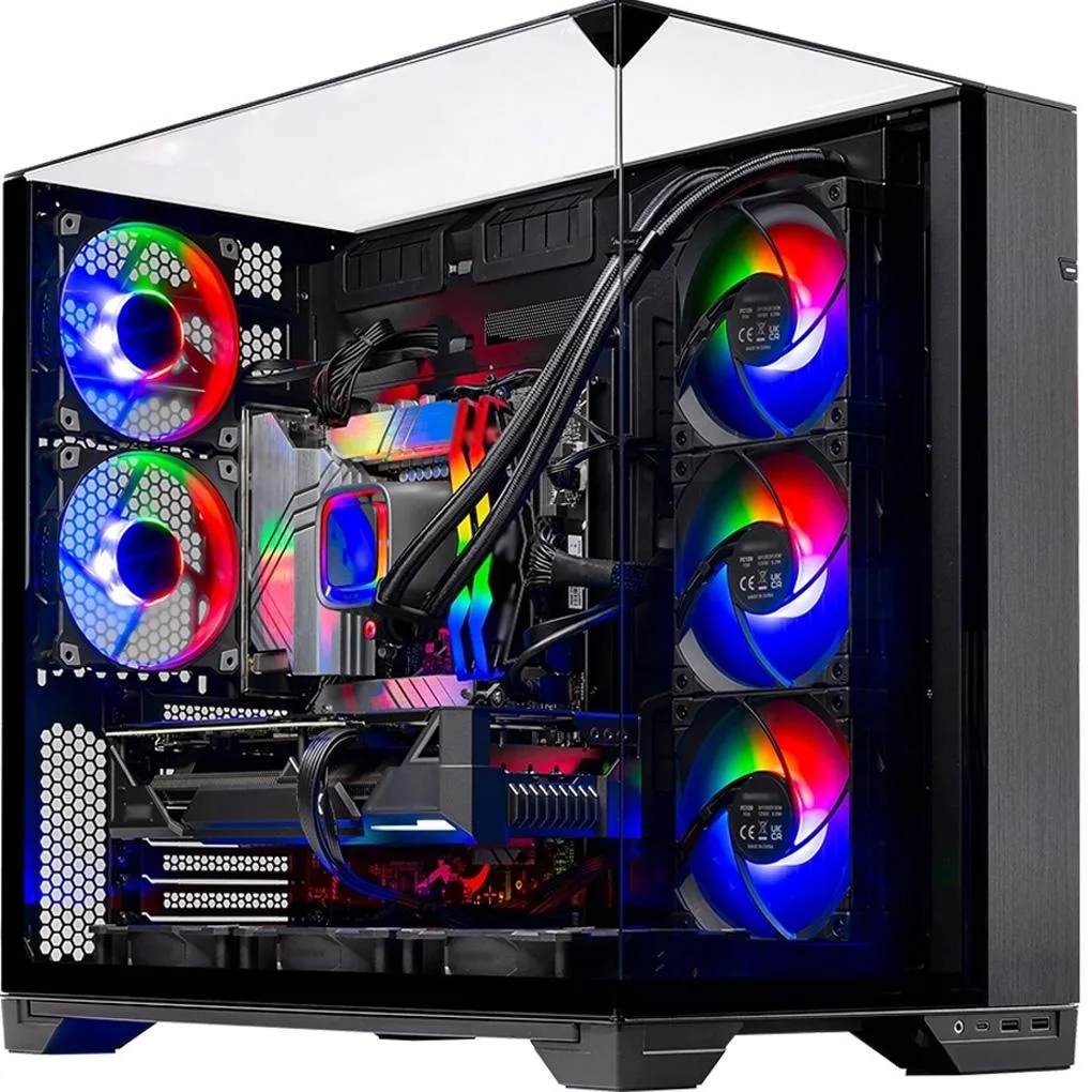 Skytech Skytech STT-O11V-3158-C01 Ryzen 7 9850X3D RTX 5090 64GB DDR5 2TB NVMe gaming PC — product photo