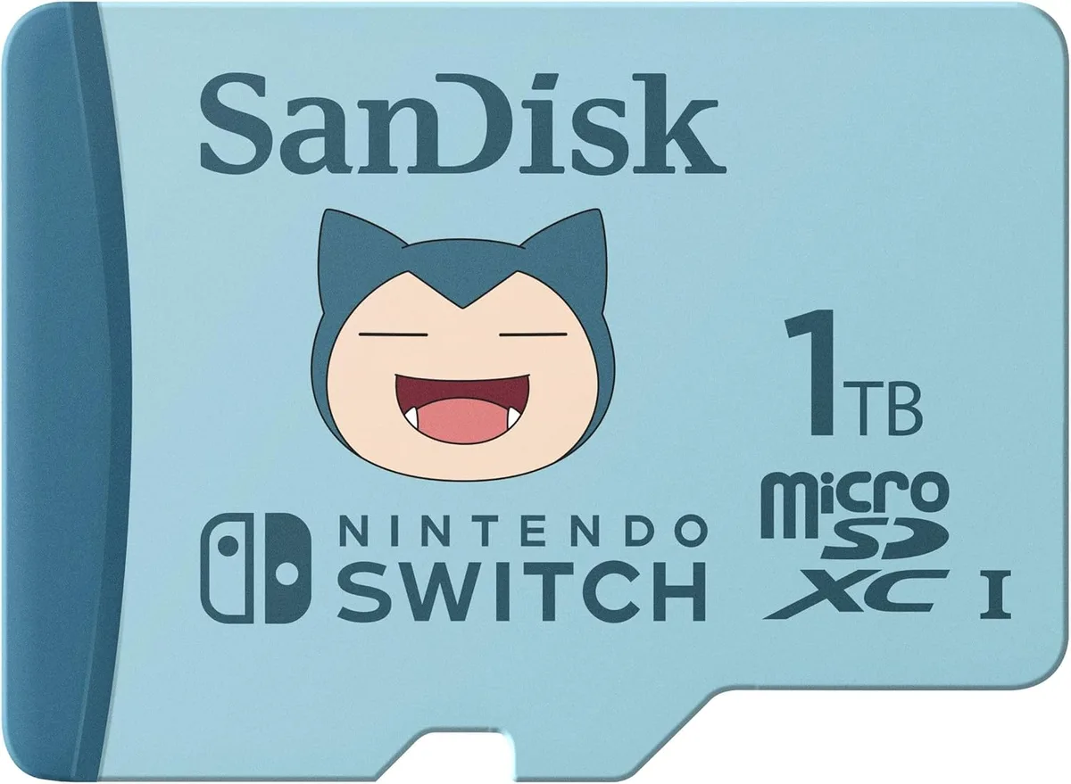 SanDisk SanDisk Pokémon 1TB microSDXC SDSQXAO-1T00-GN6ZK memory card — ürün fotoğrafı