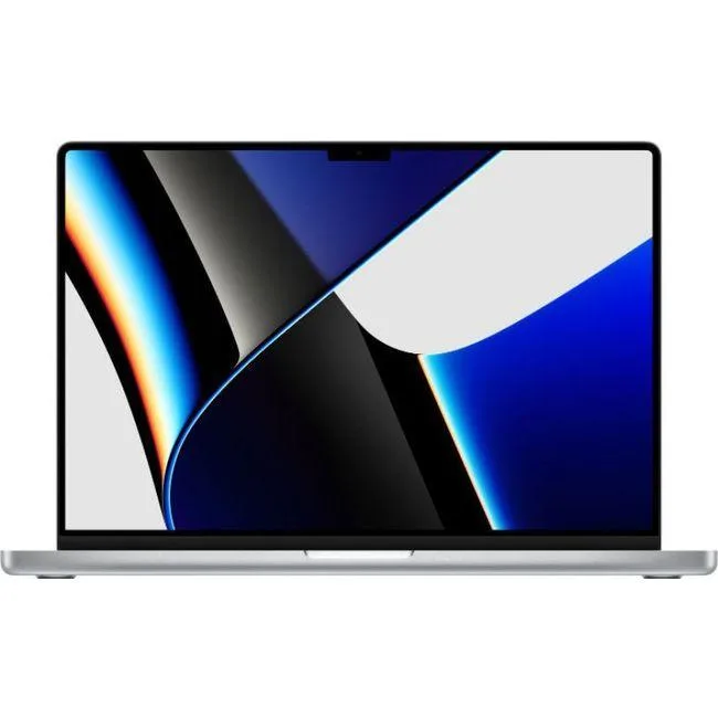 Silver 16.2-inch laptop with flat edges and thin bezels