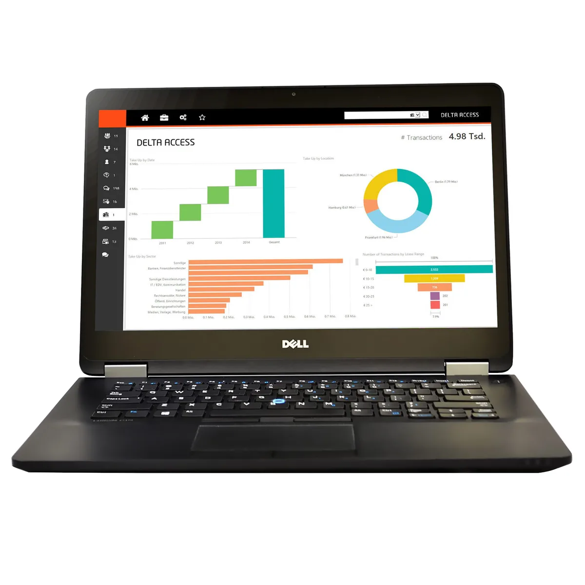 DELL DELL Latitude E7470 14 laptop i7 6600U 16GB 256GB SSD — product photo