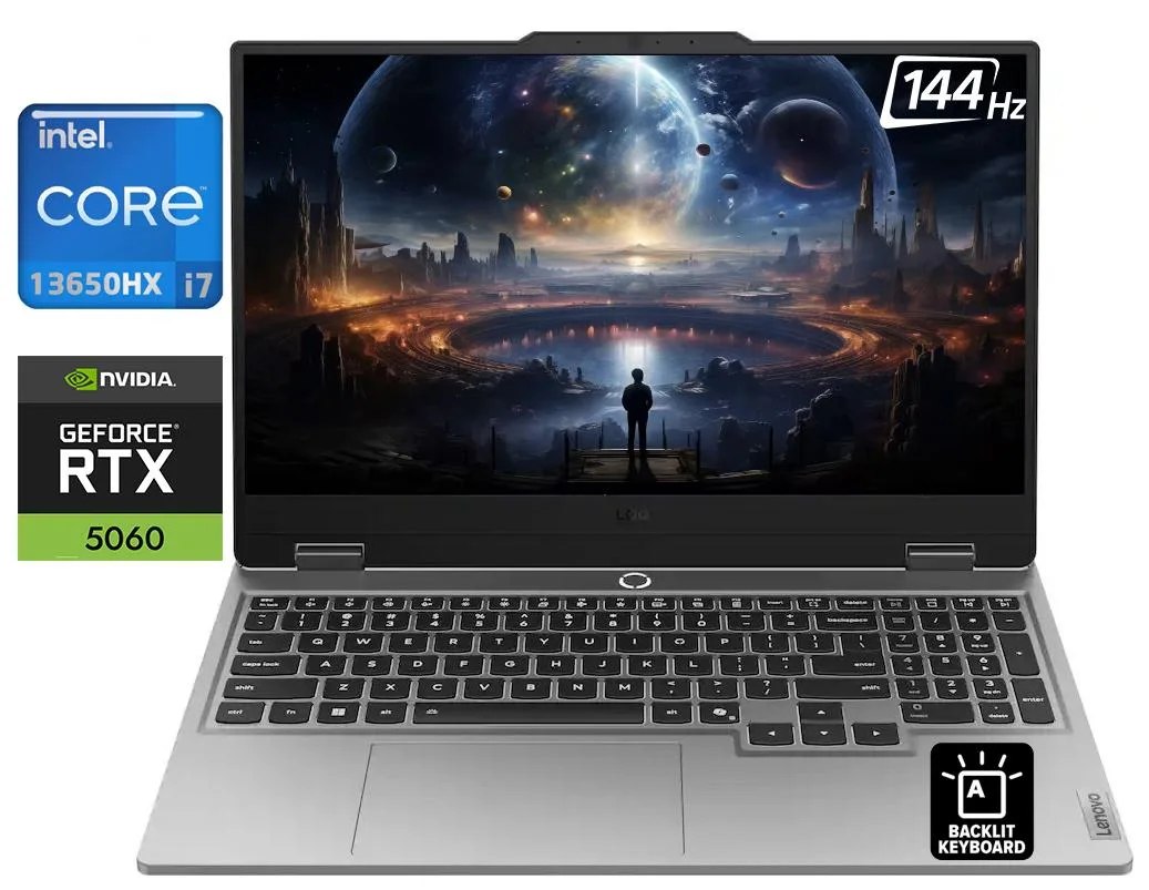 Lenovo Lenovo LOQ 15.6" 144Hz i7-13650HX RTX 5060 32GB 512GB Grey — product photo