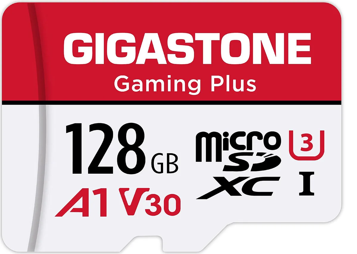 Gigastone Corporation Gigastone Corporation Gaming Plus 128GB microSDXC memory card — 제품 사진