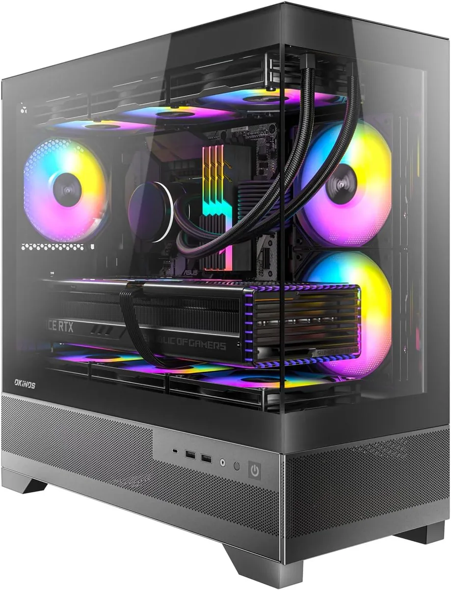 PRC PRC ShadowGlass Gaming PC i7-12700K RTX 4070 SUPER 16GB 1TB NVMe 4TB SSD — photo du produit