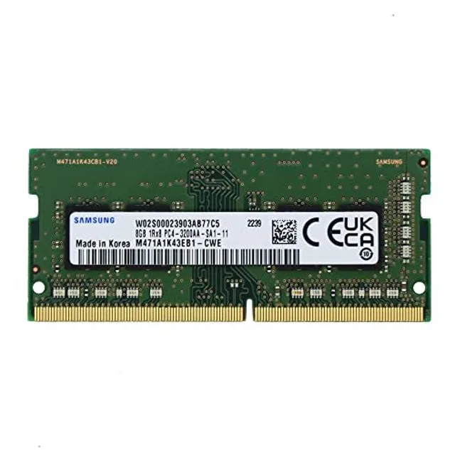 SAMSUNG SAMSUNG 8GB DDR4 3200 SODIMM 1Rx8 CL22 1.2V M471A1K43EB1-CWE laptop RAM — product photo