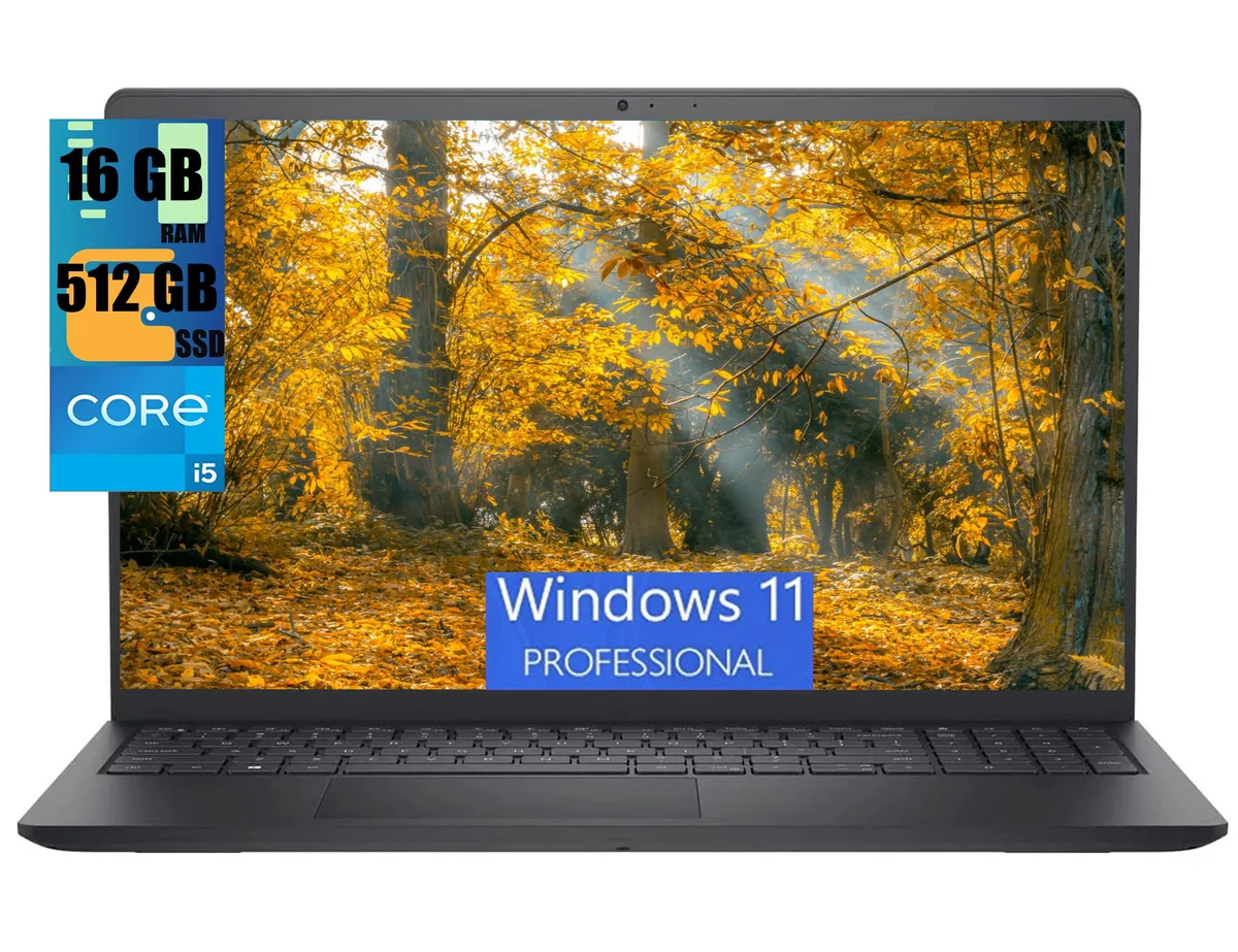 DELL DELL Inspiron 3511 15 laptop Core i5-1135G7 16GB 512GB 15.6" FHD touchscreen — product photo