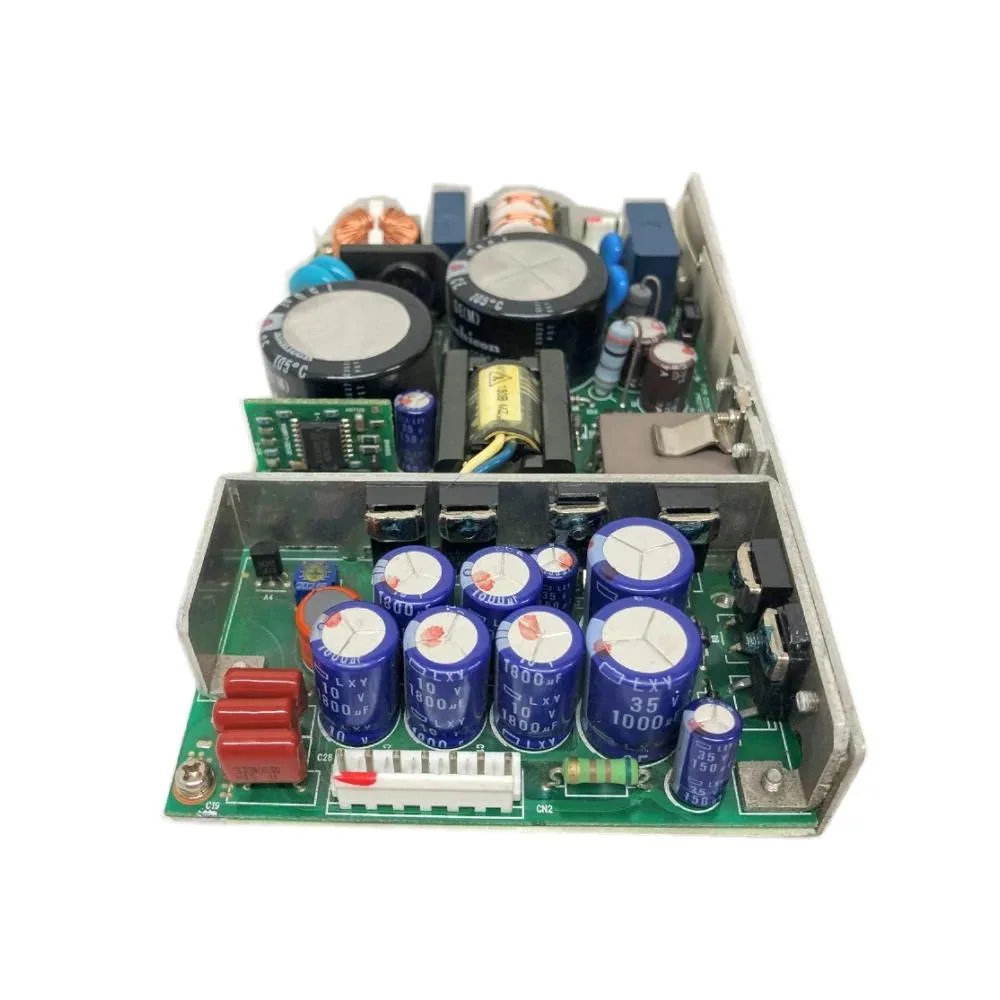 Silver rectangular metal ATX power supply unit 60W 12V 5A