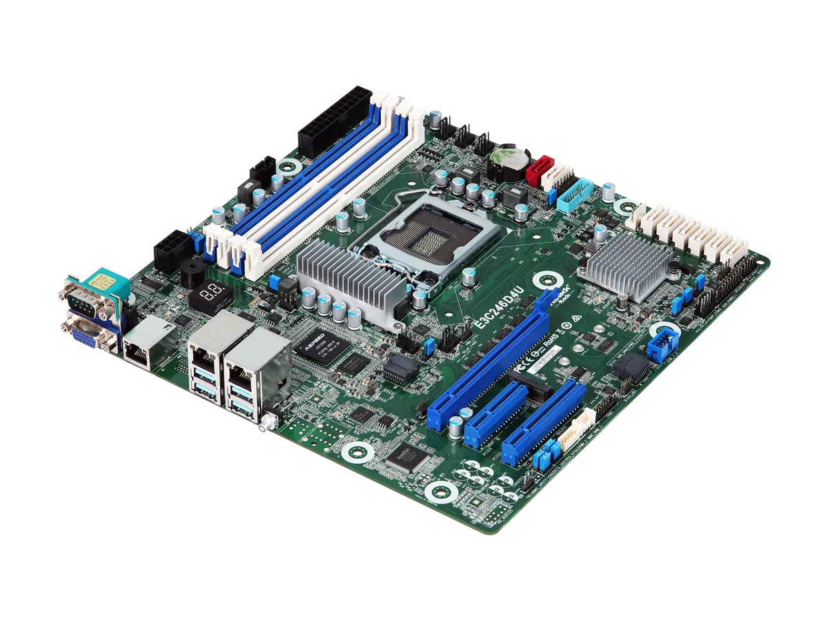 ASRock Rack ASRock Rack E3C242D4U server motherboard — zdjęcie produktu