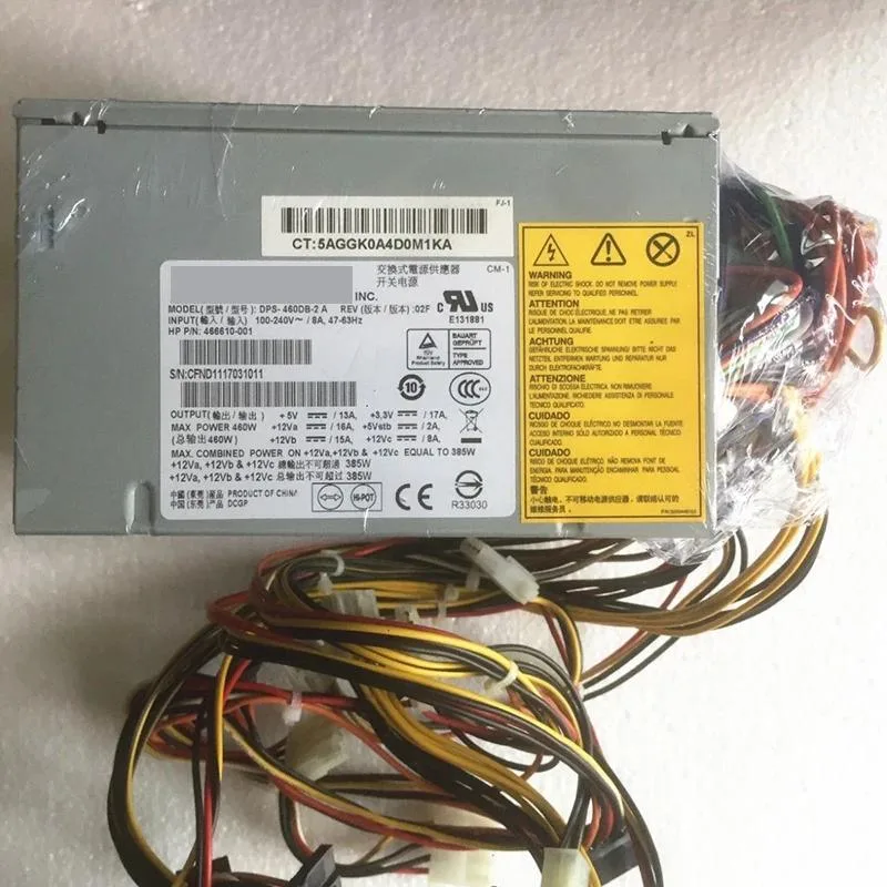 WMtec WMtec Server Power Supply 385W 466610-001 519742-001 For HP ML150G6 ML330G6 — ภาพสินค้า