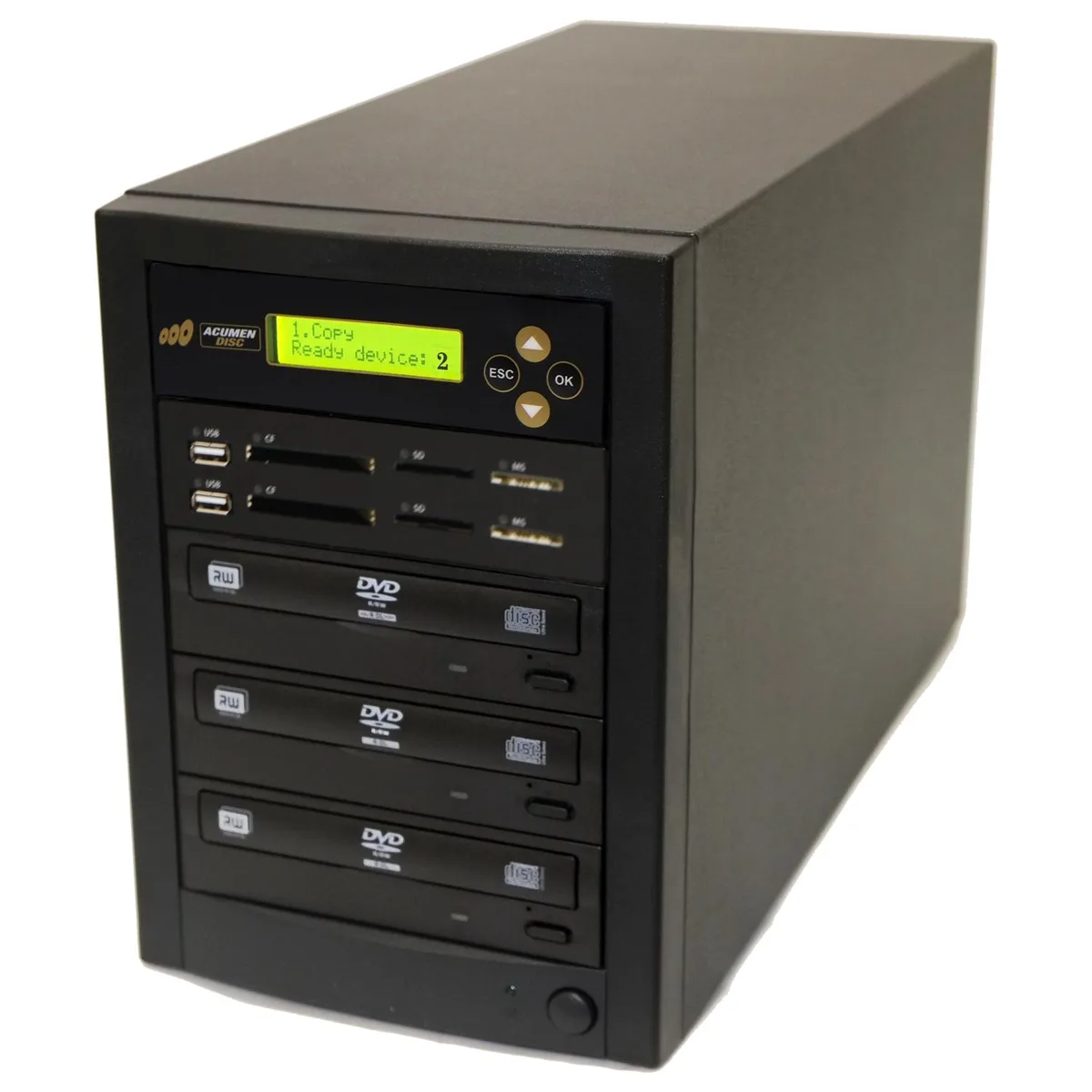 Acumen Disc Acumen Disc CrossOver DVD Duplicator AD02-MMP 1-2 Targets — produktbild