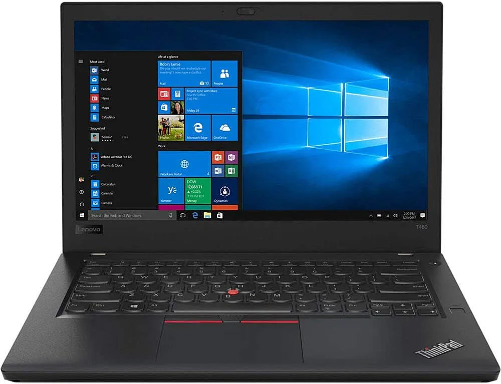 Lenovo Lenovo ThinkPad T480.i5.8.256.Pro laptop i5-8350U 8GB 256GB 14.0 — photo du produit
