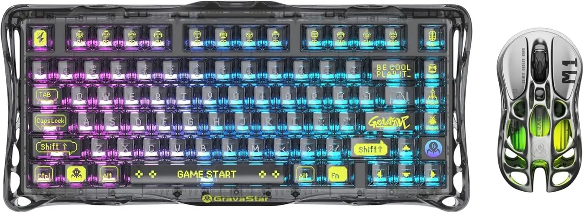 WISDUM WISDUM Mercury K1 Lite 75% Mechanical Gaming Keyboard — product photo